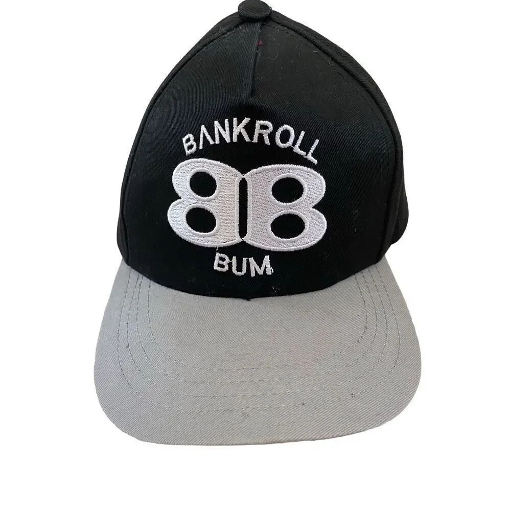 Bankroll Bum Snapback Flat Bill Hat Streetwear